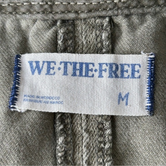 Free People We The Free High Roller Jumpsuit Green Size M - Picture 4 of 9